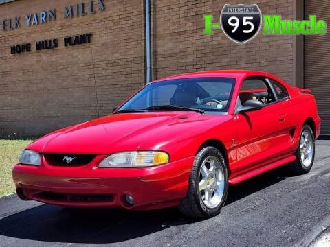 1994 Ford Mustang SVT Cobra for sale at I-95 Muscle in Hope Mills NC