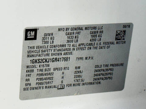 2016 GMC Yukon Denali