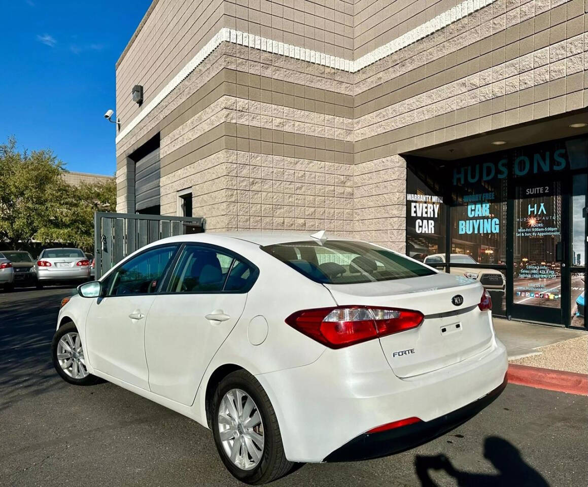 2016 Kia Forte for sale at HUDSONS AUTOS in Gilbert, AZ