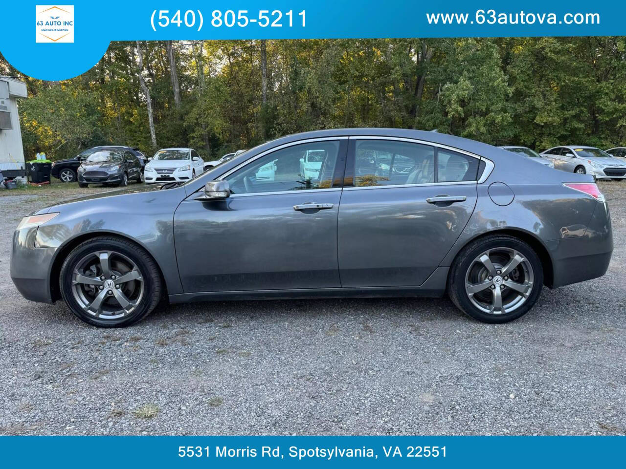 2010 Acura TL for sale at 63 Auto Inc in Spotsylvania, VA