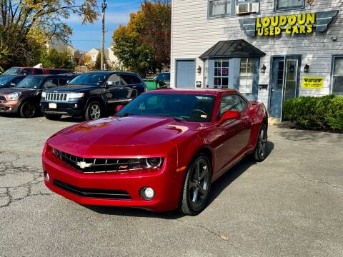 2013 Chevrolet Camaro for sale at Loudoun Used Cars in Leesburg VA