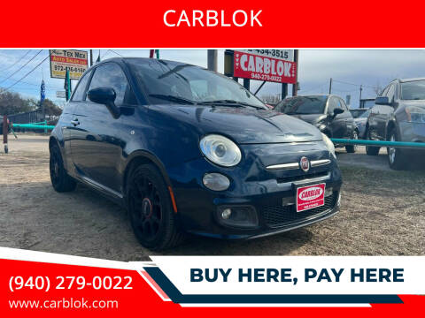 2013 FIAT 500 for sale at CARBLOK in Lewisville TX