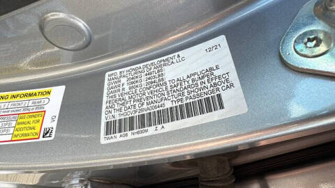 2022 Honda Accord Hybrid Sport