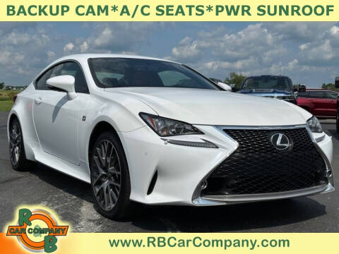 2016 Lexus RC 350 for sale at R & B Car Co in Warsaw IN