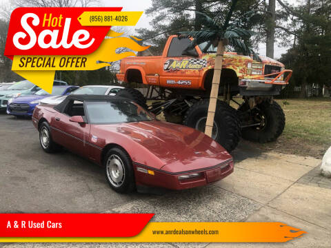 1986 Chevrolet Corvette for sale at A & R Used Cars in Clayton NJ