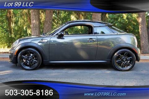 2012 MINI Cooper Coupe for sale at LOT 99 LLC in Milwaukie OR