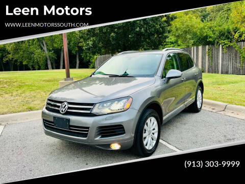 2012 Volkswagen Touareg for sale at Leen Motors in Merriam KS