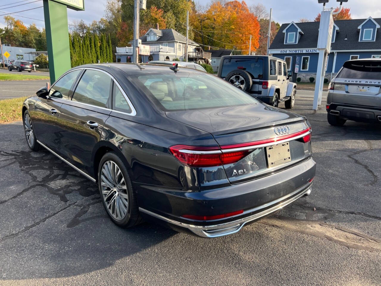 2019 Audi A8 L for sale at James Motors Inc. in East Longmeadow, MA