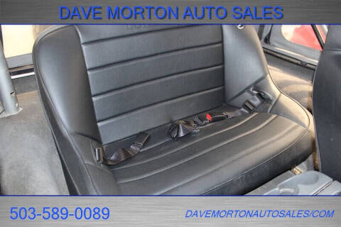 2000 Jeep Wrangler SE