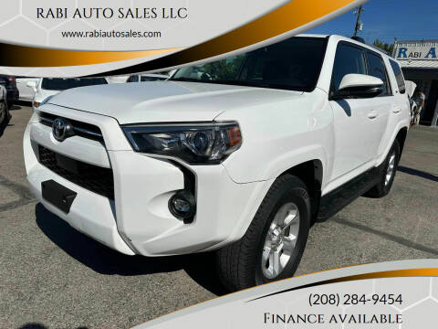 2021 Toyota 4Runner for sale at RABI AUTO SALES LLC in Garden City ID