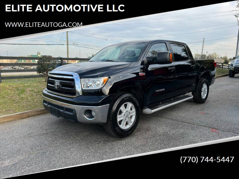 2010 Toyota Tundra for sale at ELITE AUTOMOTIVE LLC in Alpharetta GA