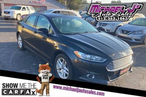 2013 Ford Fusion for sale at MICHAEL J'S AUTO SALES in Cleves OH