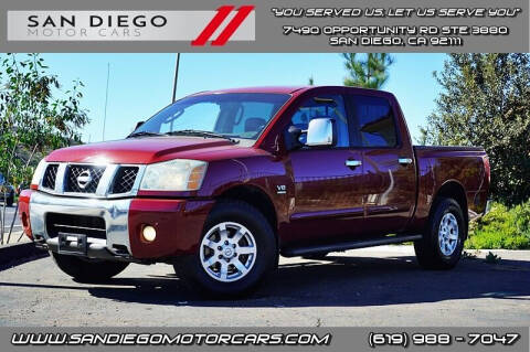 2004 Nissan Titan for sale at San Diego Motor Cars LLC in Spring Valley CA