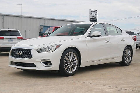 2021 Infiniti Q50 for sale at STRICKLAND AUTO GROUP INC in Ahoskie NC