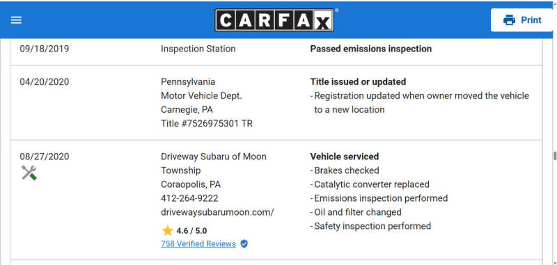 2016 Subaru Outback 2.5i Premium