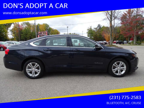 2014 Chevrolet Impala for sale at DON'S ADOPT A CAR in Cadillac MI