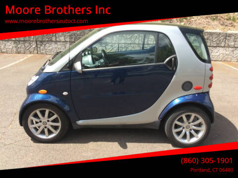 2006 Smart fortwo for sale at Moore Brothers Inc in Portland CT