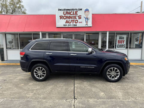 2016 Jeep Grand Cherokee for sale at Uncle Ronnie's Auto LLC in Houma LA