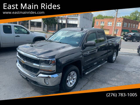 2016 Chevrolet Silverado 1500 for sale at East Main Rides in Marion VA