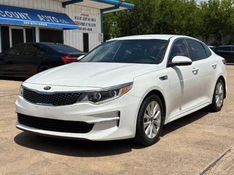 2016 Kia Optima for sale at Discount Auto Company in Houston TX
