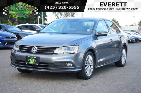 2015 Volkswagen Jetta for sale at West Coast AutoWorks in Everett WA