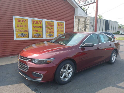 2016 Chevrolet Malibu for sale at Mack's Autoworld in Toledo OH