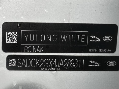 2018 Jaguar F-PACE 30t Prestige