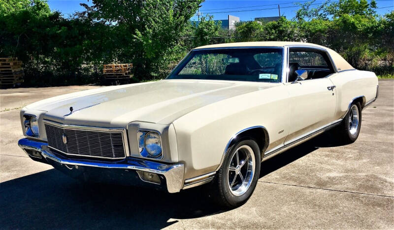 1971 Chevrolet Monte Carlo for sale at COLLECTOR MOTORS in Houston TX