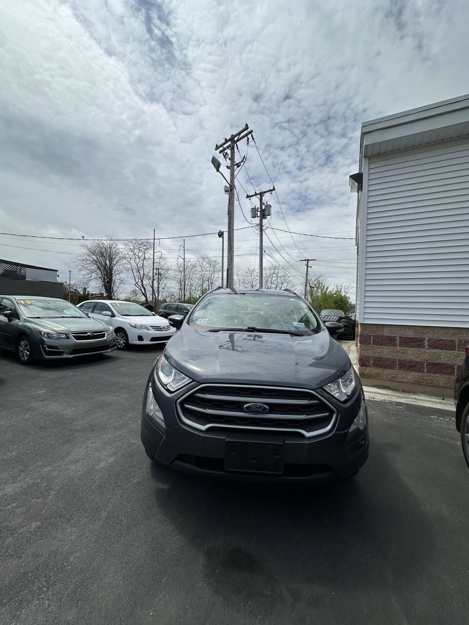 Gray 2018 Ford EcoSport SE AWD SE 4dr Crossover 2