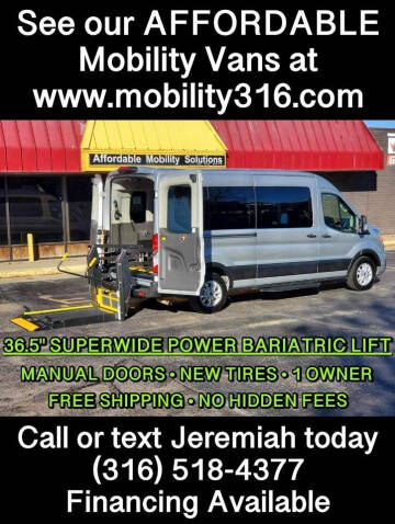 2021 Ford Transit for sale at Affordable Mobility Solutions, LLC - Mobility/Wheelchair Accessible Inventory-Wichita in Wichita KS