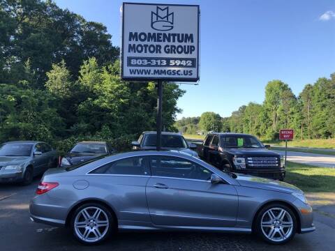 2010 Mercedes-Benz E-Class for sale at Momentum Motor Group in Lancaster SC