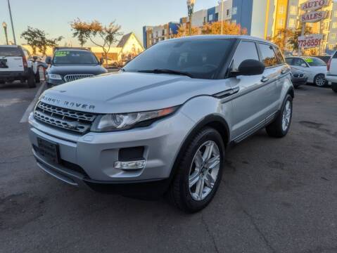 2015 Land Rover Range Rover Evoque for sale at Convoy Motors LLC in National City CA
