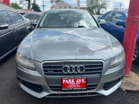 2009 Audi A4 for sale at Park Avenue Auto Lot Inc in Linden NJ