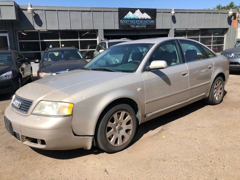 2001 Audi A6 for sale at Rocky Mountain Motors LTD in Englewood CO