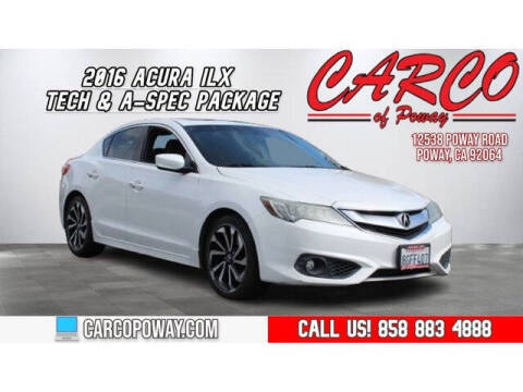 2016 Acura ILX for sale at CARCO OF POWAY in Poway CA