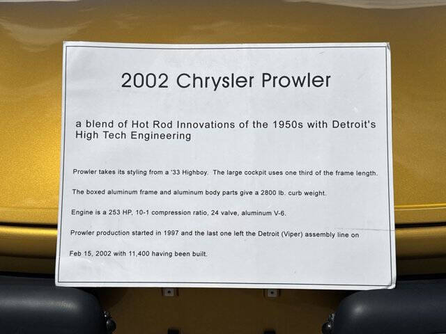2002 Chrysler Prowler