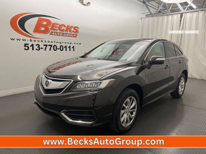 2016 Acura RDX for sale at Becks Auto Group in Mason OH