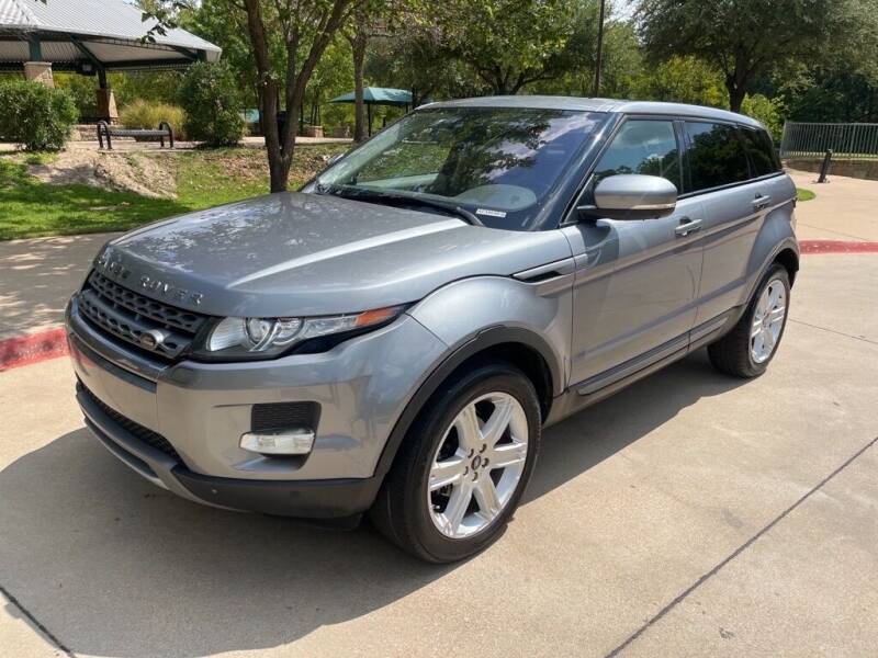 2013 Land Rover Range Rover Evoque for sale at Texas Giants Automotive in Mansfield TX