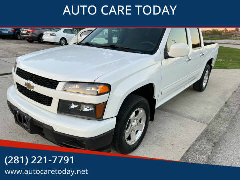 2010 Chevrolet Colorado for sale at AUTO CARE TODAY in Spring TX