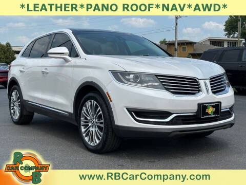 2018 Lincoln MKX for sale at R & B Car Co in Warsaw IN