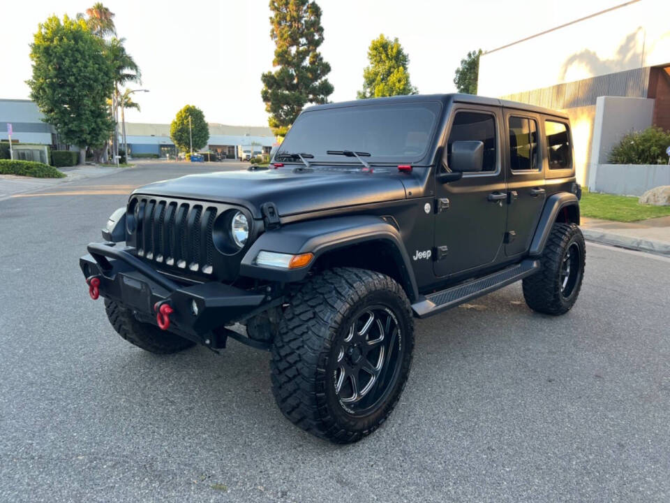 2020 Jeep Wrangler Unlimited for sale at ZRV AUTO INC in Brea, CA