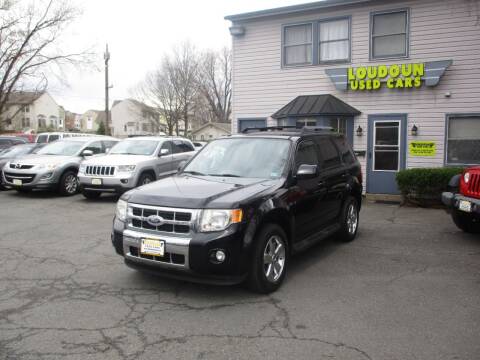 2012 Ford Escape for sale at Loudoun Used Cars in Leesburg VA
