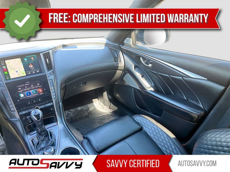 2022 Infiniti Q50 Red Sport 400