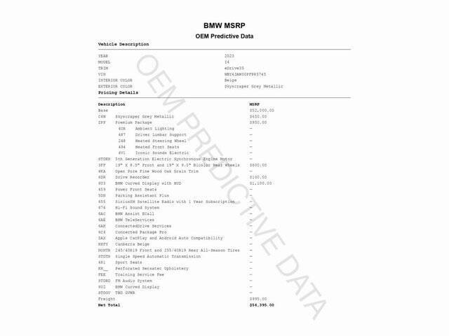 2023 BMW i4 eDrive35 Gran Coupe