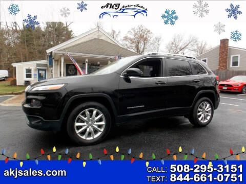 2017 Jeep Cherokee for sale at AKJ Auto Sales in West Wareham MA