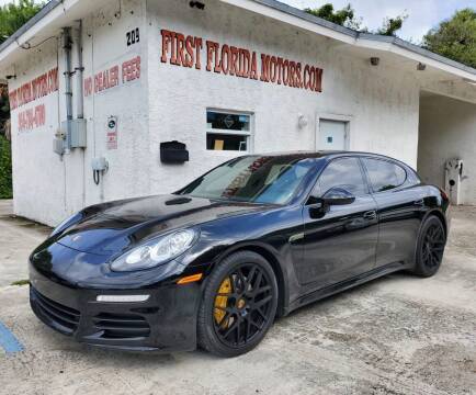2014 Porsche Panamera for sale at FIRST FLORIDA MOTOR SPORTS in Pompano Beach FL