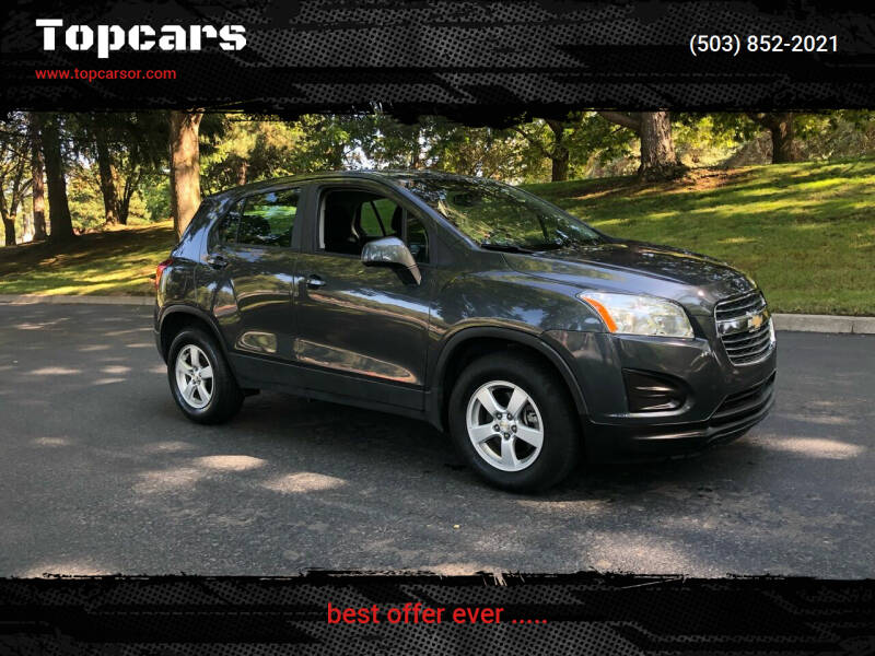 2016 Chevrolet Trax for sale at Topcars in Wilsonville OR