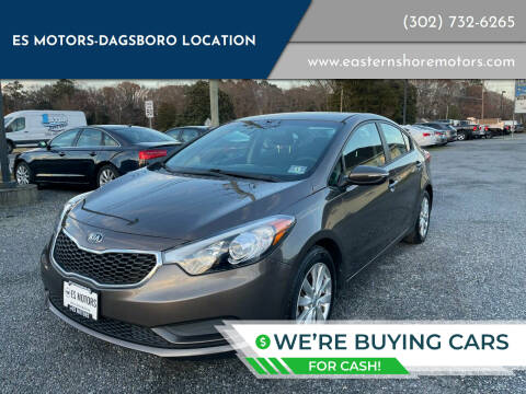 2014 Kia Forte for sale at ES Motors-DAGSBORO location in Dagsboro DE