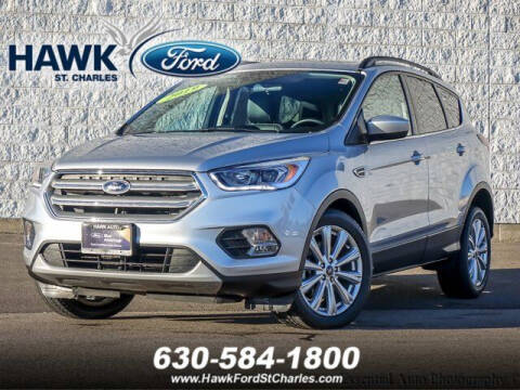 2019 Ford Escape for sale at Hawk Ford of St. Charles in Saint Charles IL