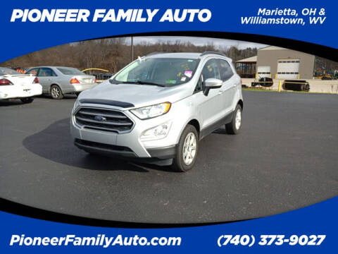 2019 Ford EcoSport for sale at Pioneer Family Preowned Autos of WILLIAMSTOWN in Williamstown WV